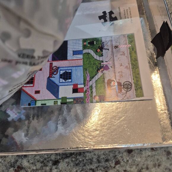 Buffalo Games Charles Wysocki Confection Street 1000 pc Jigsaw Puzzle Limited Ed - Picture 10 of 10